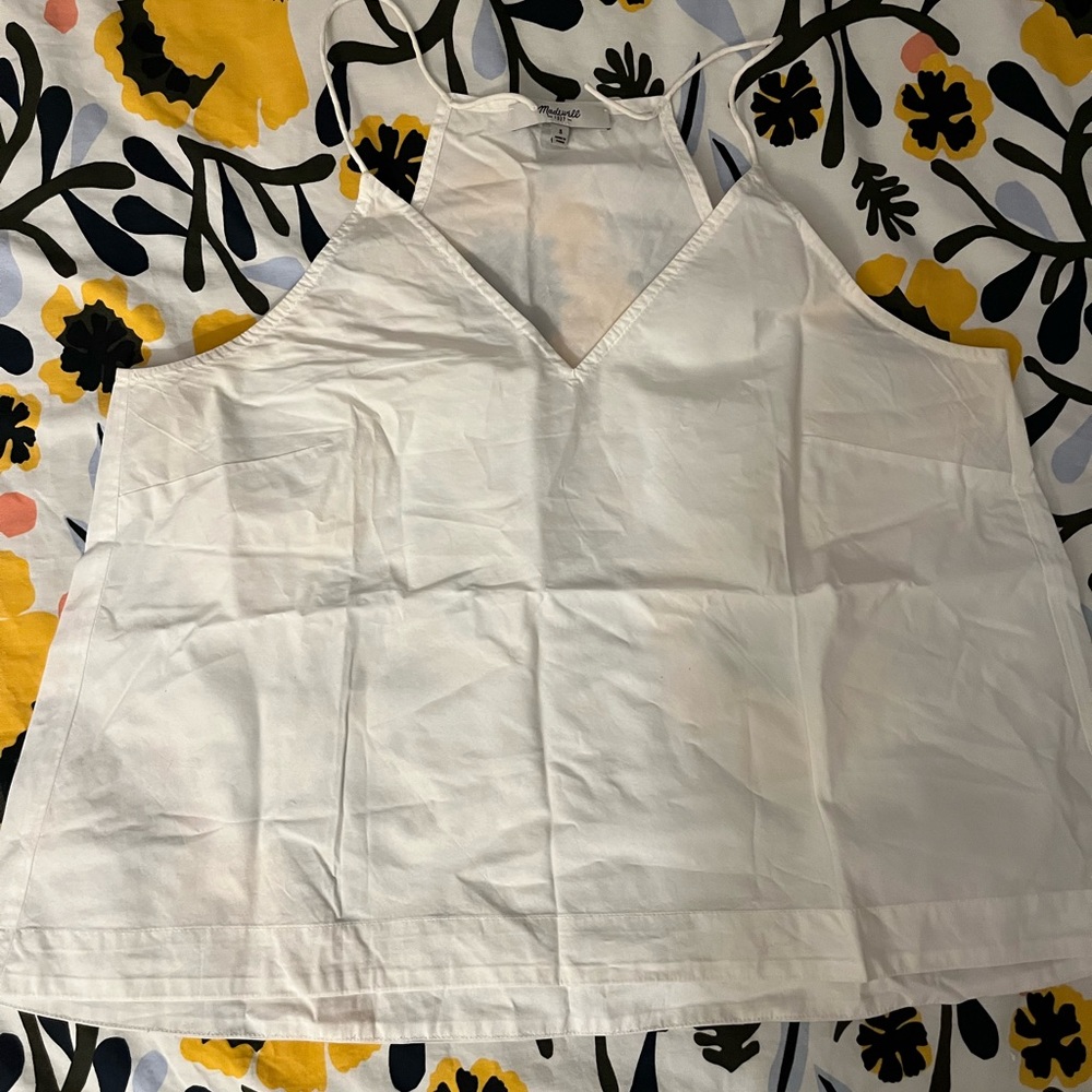Madewell linen tank